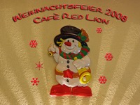Weihnachtsfeier Cafè Red Lion 21.12.2008
